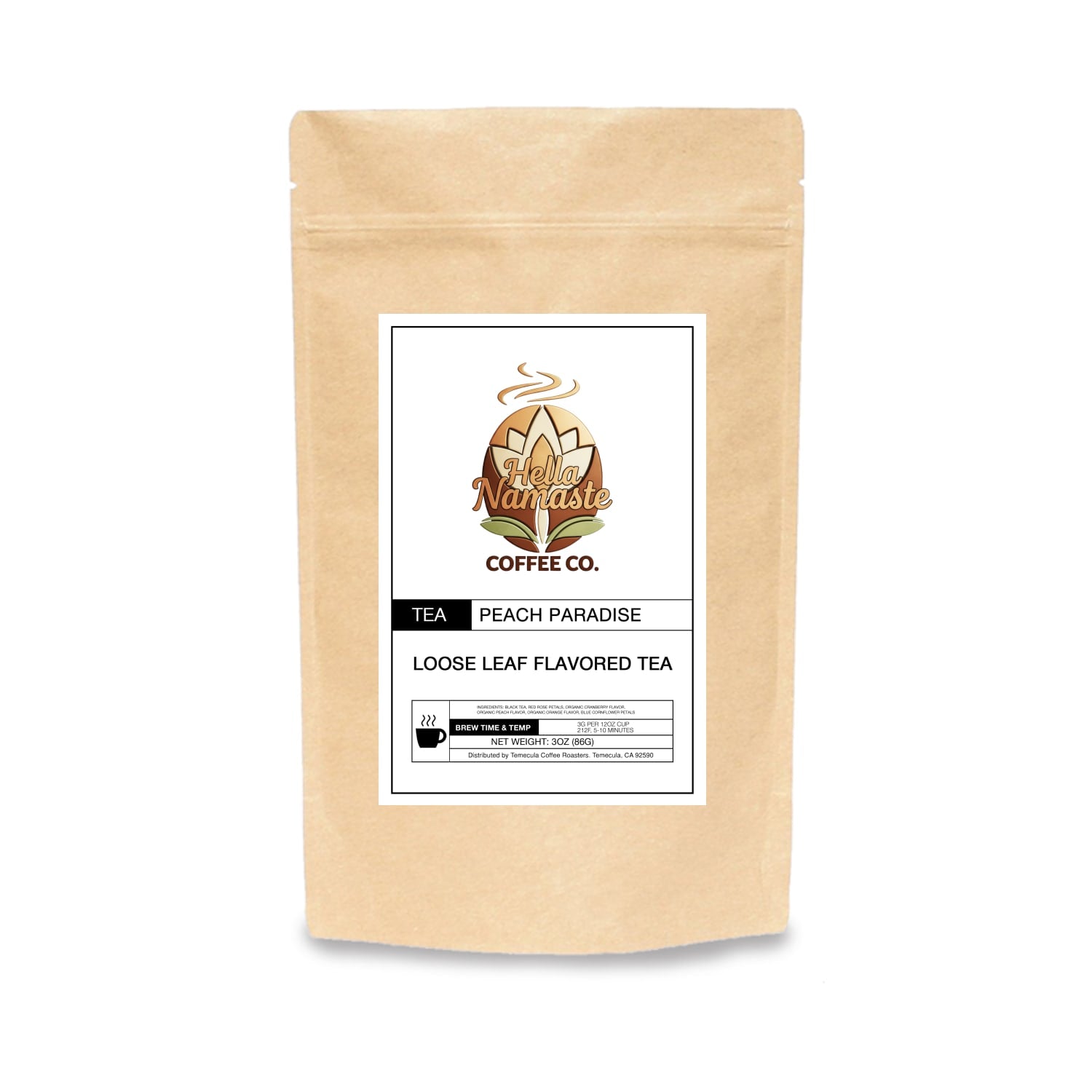 Peach Paradise – Hella Namaste Coffee Co.